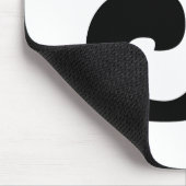 Kambodschanisch Nummer 6 / Sechs / ៦ (Pram Mulah)  Mousepad (Ecke)