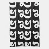 Kambodschanische Nummer 5 / Fünf / ៥ (Pram) Khmer  Geschirrtuch (Vertikal)