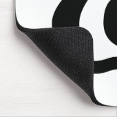 Kambodschanische Nummer 5 / Fünf / ៥ (Pram) Khmer  Mousepad (Ecke)