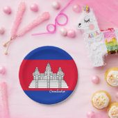 Kambodschanische Teller, Party, Sport, Kambodscha Pappteller (Party)