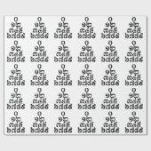 Kambodschanische Zahlen Pyramide - 0 12 345 6789 K Geschenkpapier (Flach)