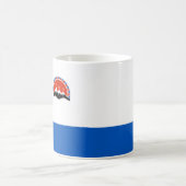 Kamchatka-Flaggenrussland-Landrepublikregion Kaffeetasse (Mittel)