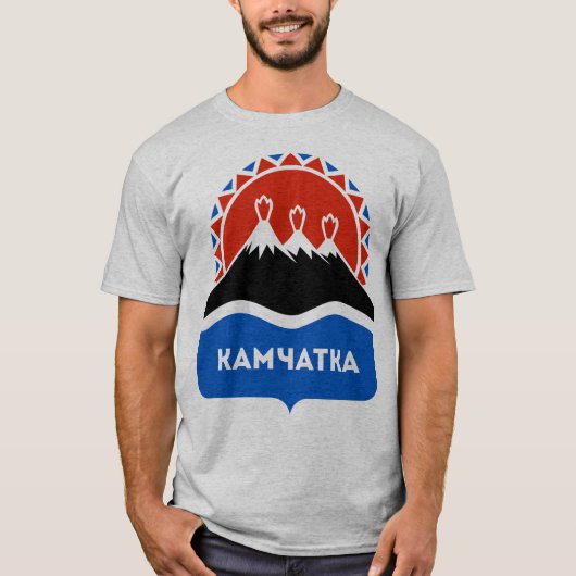 Kamchatka-Wappen T-Shirt (Vorderseite)