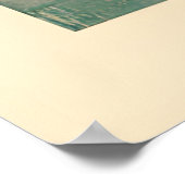 Kamedonofuji von Kawase Hasui Poster (Ecke)