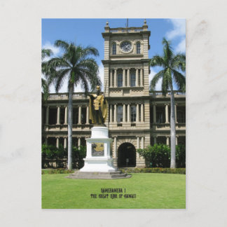Kamehameha der Große König von Hawaii Postkarte