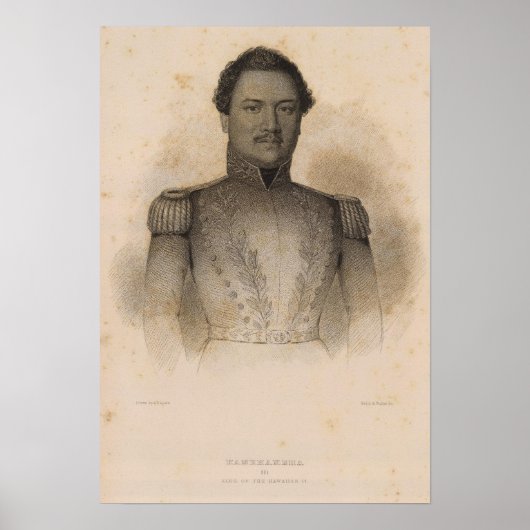 Kamehameha, Hawaii Poster (Vorne)