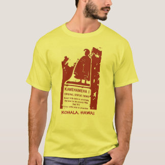 Kamehameha historischer Zeichen-T - Shirt