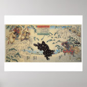 Kamei Rokuro and the Black Bear in the Snow Poster (Vorne)