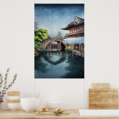 Kameido Tenmangu von Tsuchiya Koitsu Poster (Küche)