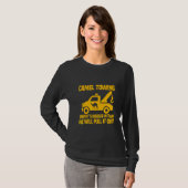 Kamel Abschleppen Retro Kamel Abschleppen Hallowee T-Shirt (Vorne ganz)