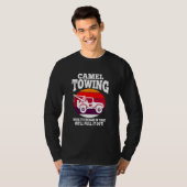 Kamel Abschleppen Retro Kamel Abschleppen Hallowee T-Shirt (Vorne ganz)