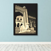 Kamel an der Erholung Leinwanddruck (Insitu (Holzboden))