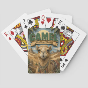 Kamel Arabische Wüste POPCUT Spielkarten