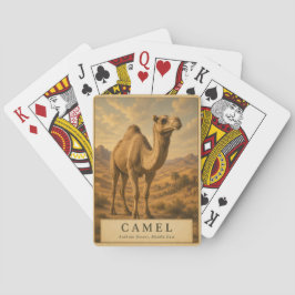 Kamel Arabische Wüste VINTAGE Spielkarten