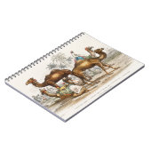 Kamel aus Bactrian, arabisches Kamel oder Dromedar Notizblock (Linke Seite)