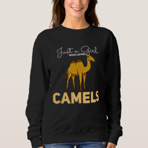 Kamel Bauer Männer Frauen Sweatshirt