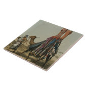 Kamel, das einer Braut zu ihrem Ehemann, Fliese (Seite)