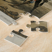 Kamel, das einer Braut zu ihrem Ehemann, Puzzle (Seite)