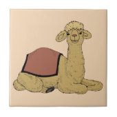 Kamel Dromedar camel dromedary Fliese (Vorderseite)