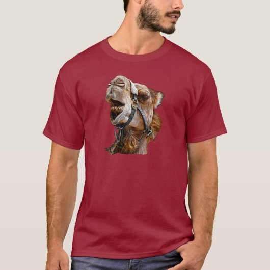 Kamel-dunkle FarbT - Shirt (Vorderseite)