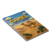 Kamel Empty Quarter Modern KlayKoo Notizblock (Rechte Seite)