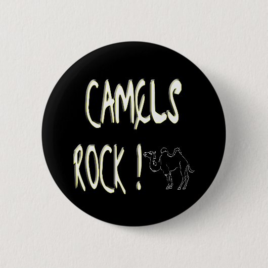 Kamel-Felsen! Knopf Button (Vorderseite)