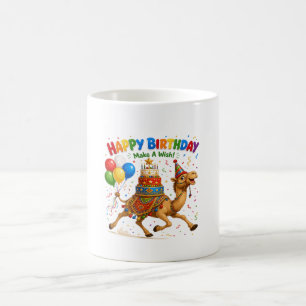 Kamel-Geburtstagsfeier-Party-Illustration Kaffeetasse