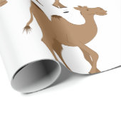 Kamel Geschenkpapier (Rolleneckpunkt)