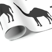 Kamel Geschenkpapier (Rolleneckpunkt)