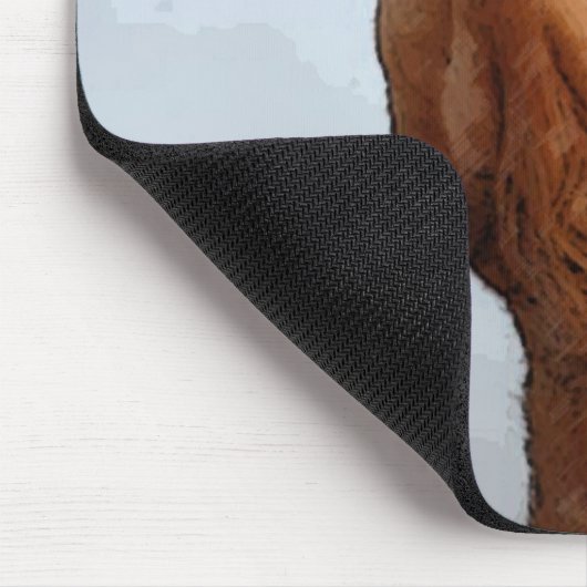 Kamel-Gesicht Mousepad (Ecke)