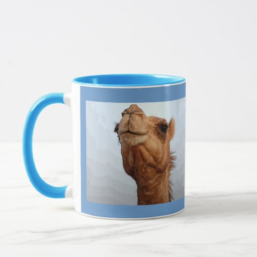 Kamel-Gesichts-Tasse Tasse (Links)