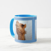 Kamel-Gesichts-Tasse Tasse (Vorderseite Links)