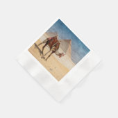 Kamel in den Pyramiden Serviette (Ecke)