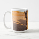 Kamel in der omanischen Wüste Kaffeetasse (Links)
