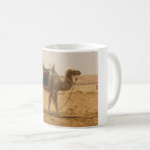 Kamel in der Wüste Kaffeetasse (VorderseiteRechts)