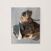 Kamel in einem Hut! Puzzle (Vertikal)