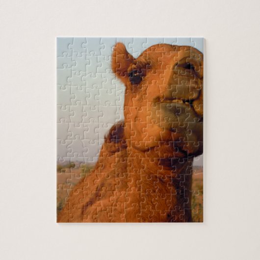 Kamel in Wüste 2 Puzzle (Vertikal)