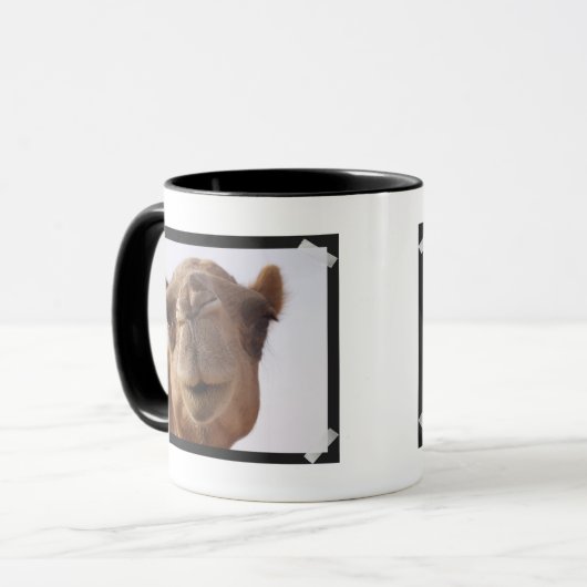 Kamel-Kaffee-Tasse Tasse (Vorderseite Links)