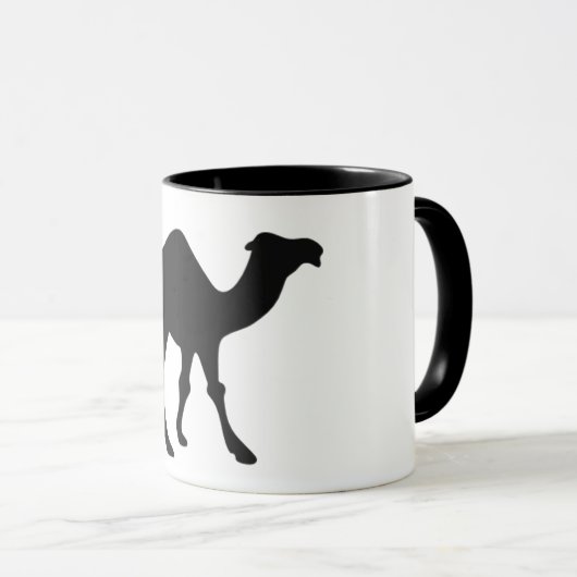Kamel-Kaffee-Tasse Tasse (VorderseiteRechts)