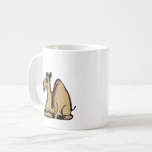Kamel Kaffeetasse (Vorderseite Links)