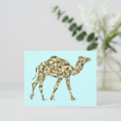 Kamel Kamel Postkarte (Stehend Vorderseite)