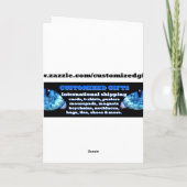 Kamel Karte (Rückseite)