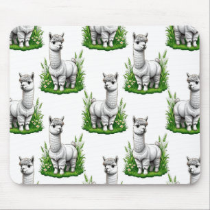 Kamel Lama Alpaka Musterdesign  Mousepad