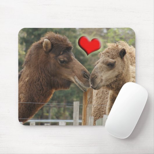 Kamel LIEBE - KEINE GRENZEN Mousepad (Mit Mouse)