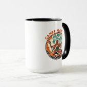 Kamel-Magier-Zauberer-Wüsten-Fantasy-Mystik-Kunst Tasse (VorderseiteRechts)