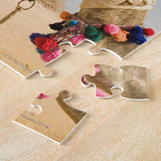 Kamel mit Pyramids Gizeh, Ägypten Puzzle (Seite)