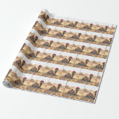 Kamel mit roter Ruheständler-Mütze Geschenkpapier (Ungerollt)