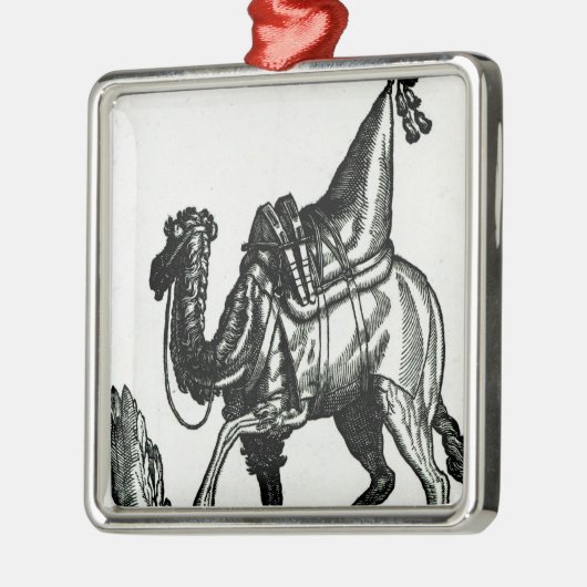 Kamel Ornament Aus Metall (Links)