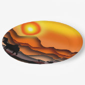 Kamel Pappteller (Schrägansicht)