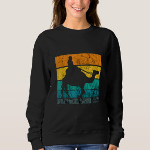 Kamel Passagier Retro Vintage Karawane Arabisches Sweatshirt